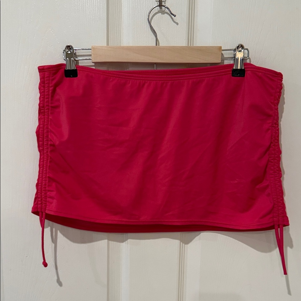 PINK Victoria's Secret Hot Pink Swim Skirt Bikini Bottom